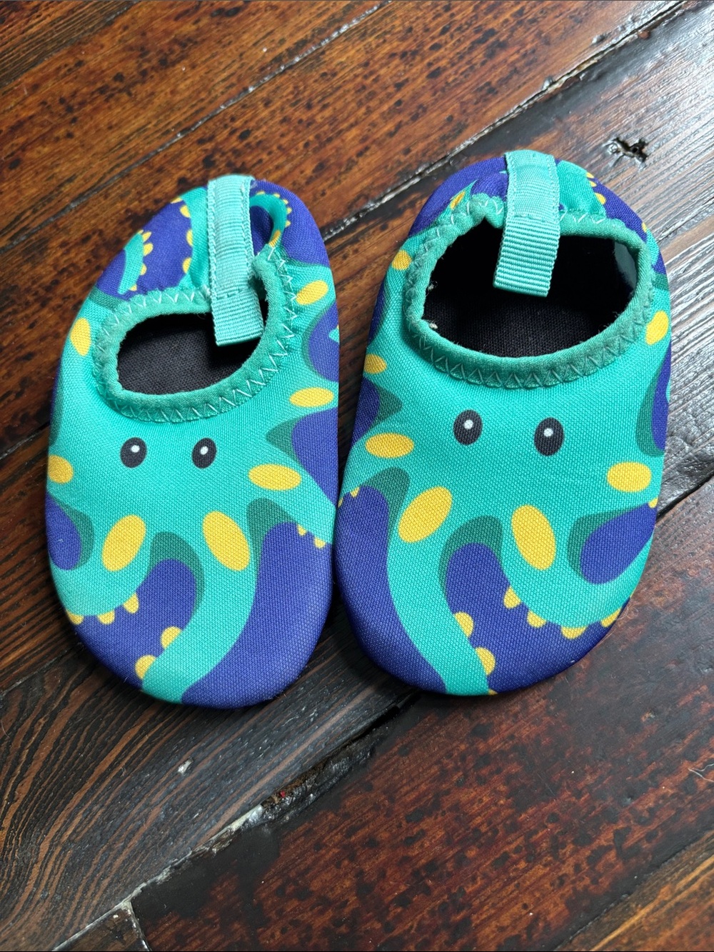 Kids Octopus Water Shoes - Teal & Purple